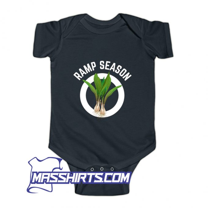 Ramp Foraging Wild Ramps Baby Onesie