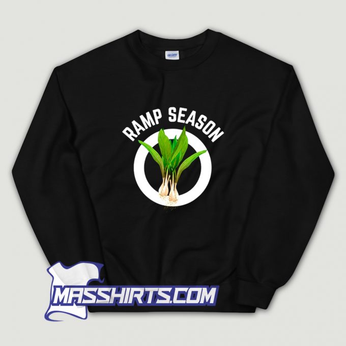 Ramp Foraging Wild Ramps Sweatshirt