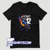 Rawr I Am 12 12Th Birthday Dinosaur T Shirt Design