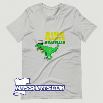 Ringbearer Dinosaur Marriage T Shirt Design On Sale