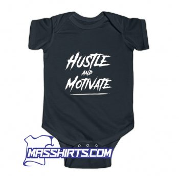 Rip Nipsey Hussle Hustle And Motivate Baby Onesie