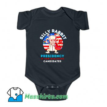 Silly Rabbit Presidency Easter Day Baby Onesie