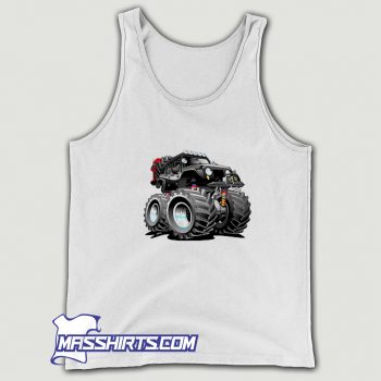 Vintage Lifted 4X4 Off Road Rock Crawler Tank Top