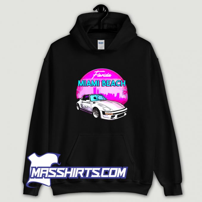 Vintage Miami Beach Hoodie Streetwear