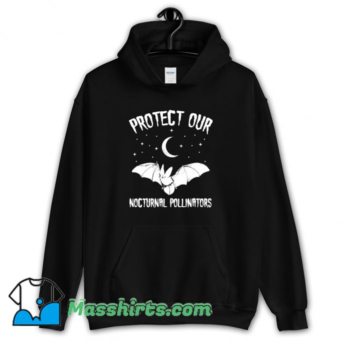 Vintage Protect Our Nocturnal Pollinators Hoodie Streetwear