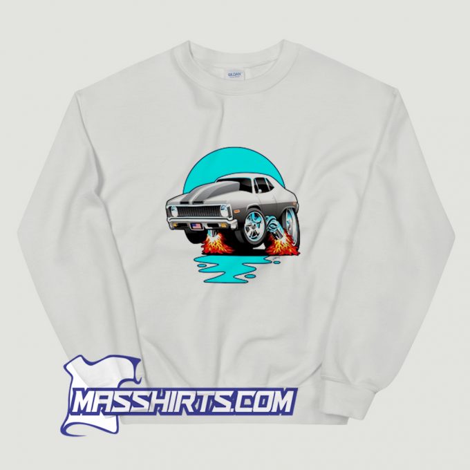 Vintage Seventies Muscle Car Sweatshirt