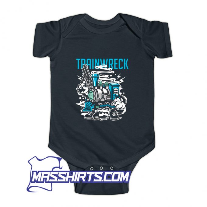 Weed Strain Characters Trainwreck Baby Onesie