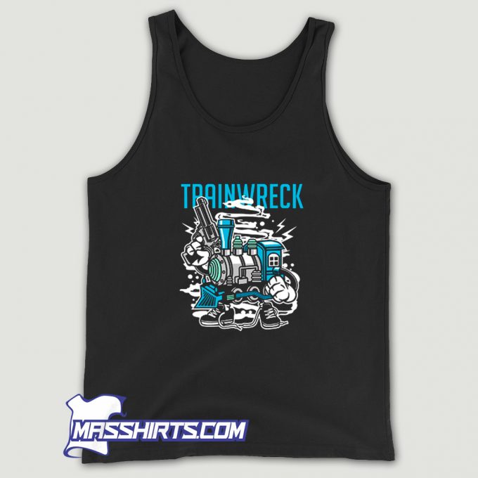 Weed Strain Characters Trainwreck Tank Top