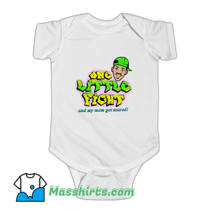 Will Smith One Little Fight Baby Onesie