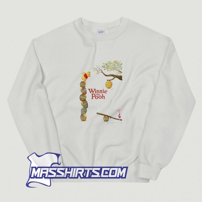 Winnie The Pooh Piglet Honey Pot Sweatshirt On Sale