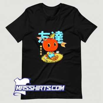 Apple Boy Character T Shirt Design On Sale