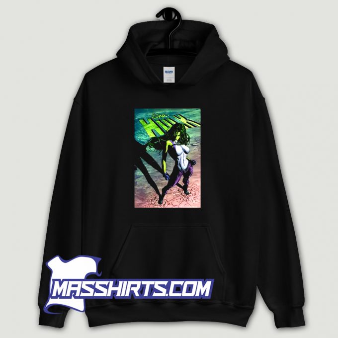 Awesome Marvel Comics She Hulk Hoodie Streetwear