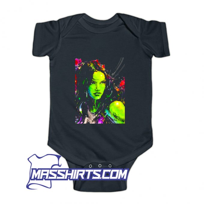 Awesome She Hulk Beautiful Baby Onesie