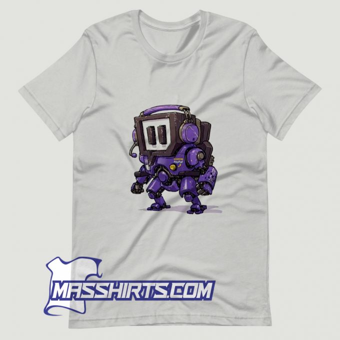 Awesome Twitch Robot T Shirt Design