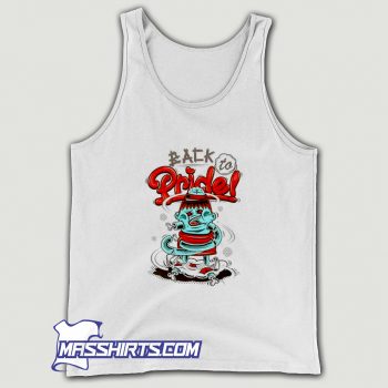 Best Back To Pride Illustration Art Tank Top