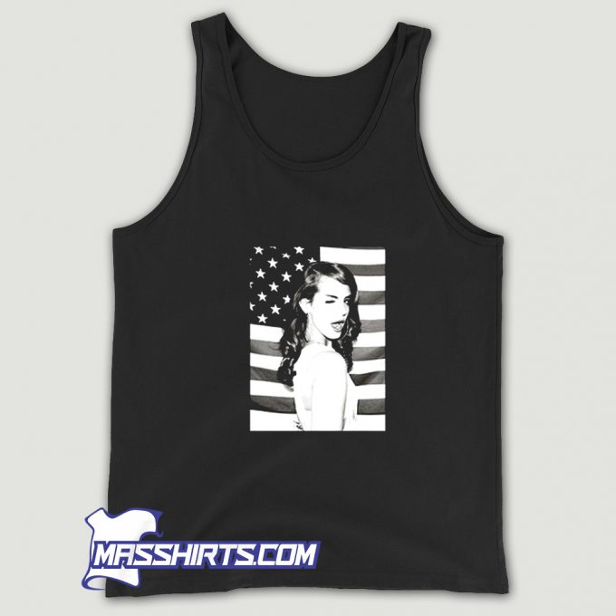 Best Lana Del Rey American Flag Tank Top