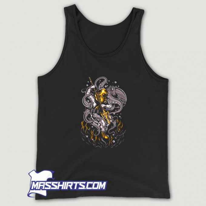 Best Sea Monster Hunter Art Tank Top