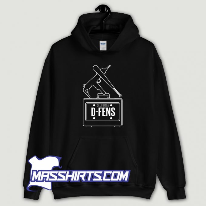 Classic D Fens License Plate Hoodie Streetwear