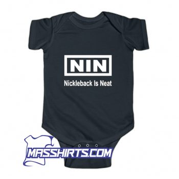 Classic Nin Nickelback Is Neat Baby Onesie