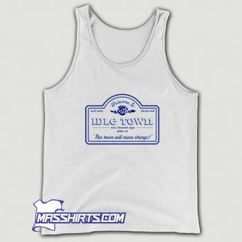 Classic Welcome To Idle Town Tank Top