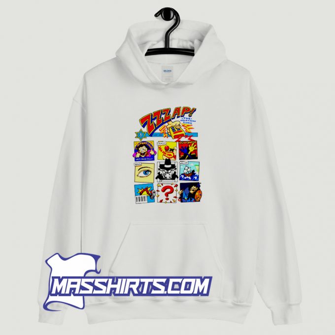 Classic Zzzap Comic Book Cover Hoodie Streetwear