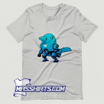 Cool Twitter Robot T Shirt Design
