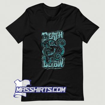 Cute Death From Below Skeleton Octopus T Shirt Design