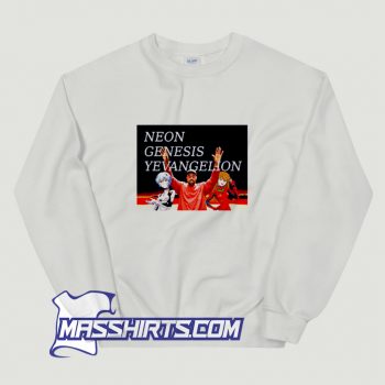Cute Kanye West Neon Genesis Yevangelion Sweatshirt