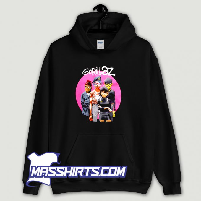 Gorillaz Humanz Group Hoodie Streetwear On Sale