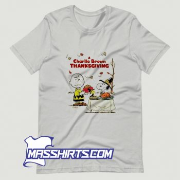 New A Charlie Brown Thanksgiving Snoopy T Shirt Design