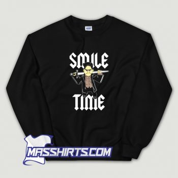 Smile Time Puppet Funny Sweatshirt