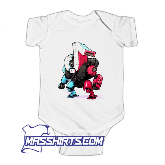 Ticktock Robot Baby Onesie On Sale