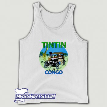Tintin In Congo Tank Top