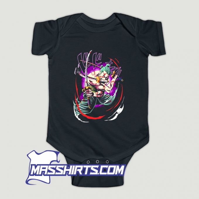 Anime Pirate Ronin Baby Onesie