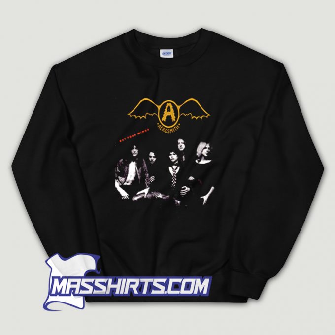 Awesome Aerosmith Get Your Wings Album Sweatshirt