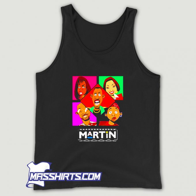 Awesome Martin Tv Show Cartoon Tank Top