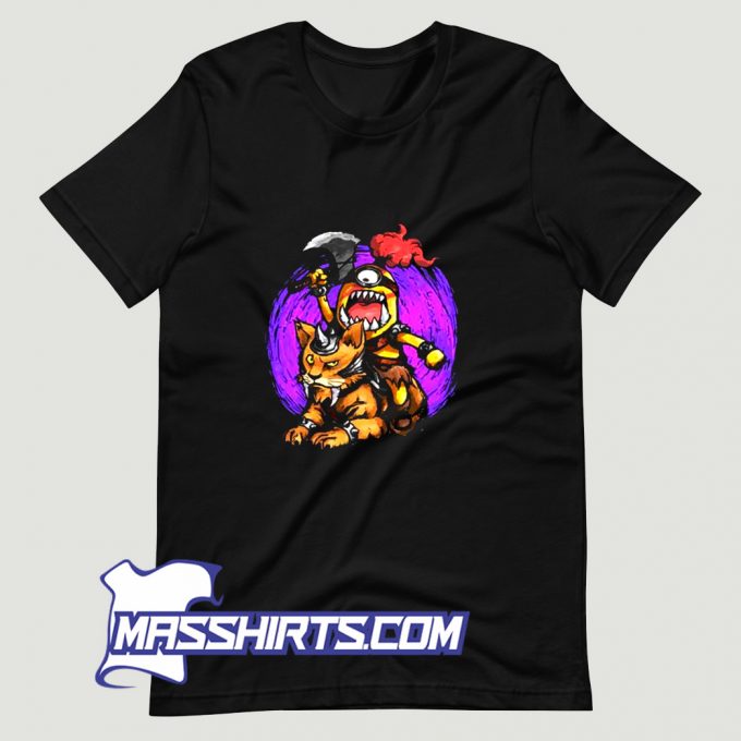 Awesome Minions Miniorc Raider T Shirt Design