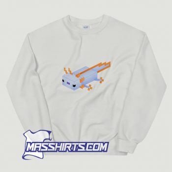 Best Blue Minecraft Axolotl Sweatshirt