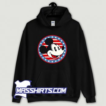 Best Disney Mickey Mouse Red White And Blue Hoodie Streetwear