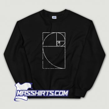 Best Fibonacci Spiral Mathematics Sweatshirt