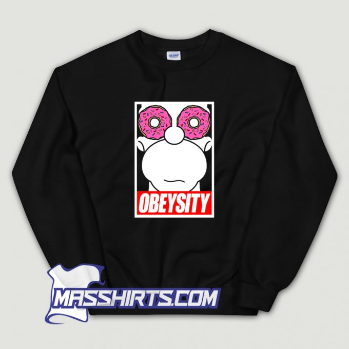 Best Obeysity Donuts Sweatshirt