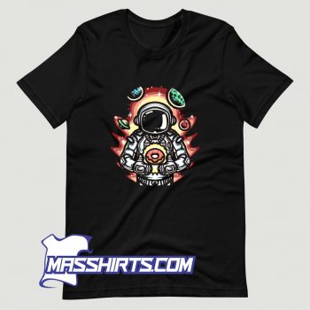 Cheap Astronaut Donuts T Shirt Design