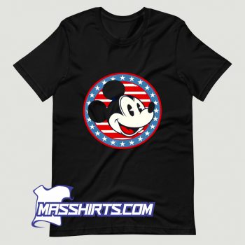 Cheap Disney Mickey Mouse Red White And Blue T Shirt Design