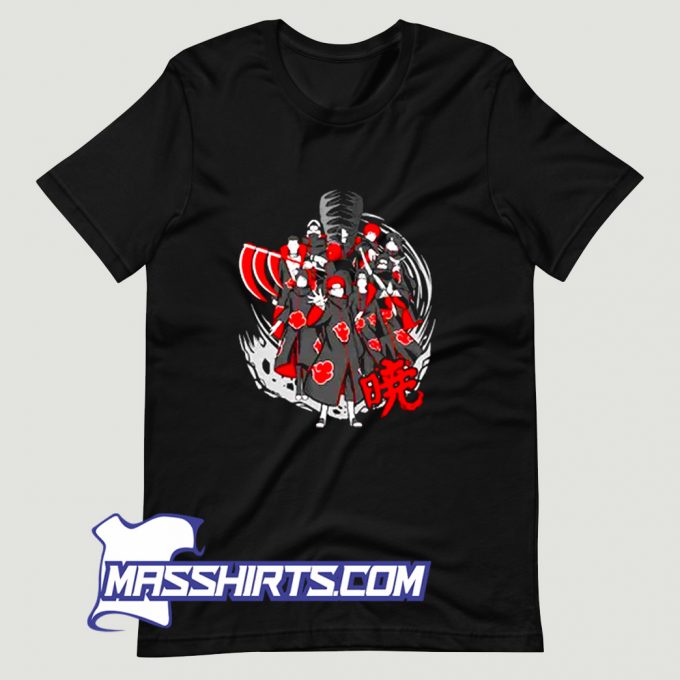 Cheap Jinchuriki Hunters T Shirt Design