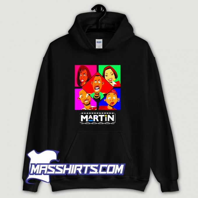 Cheap Martin Tv Show Cartoon Hoodie Streetwear