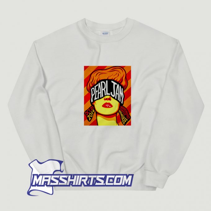 Cheap Pearl Jam US Harris Bradley Center Sweatshirt