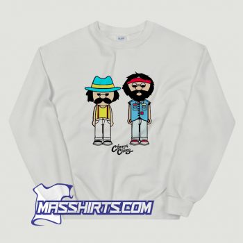 Cheech And Chong Little Cartoon Character Sweatshirt