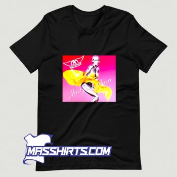 Classic Aerosmith Just Push Play Album T Shirt Design