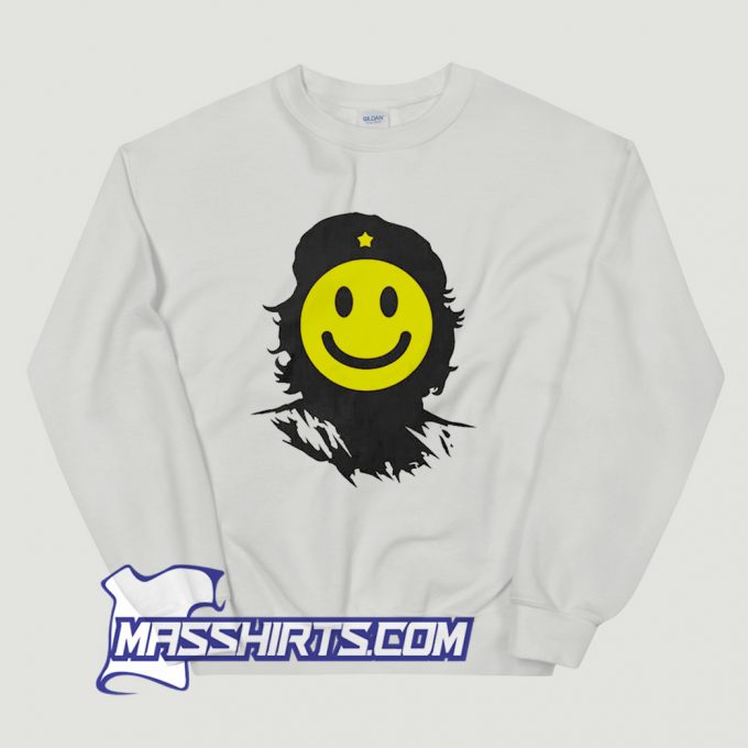 Classic Che Guevara Smile Face Emoticon Sweatshirt