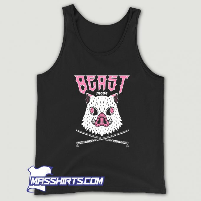 Classic Demon Slayer Beast Mode Tank Top